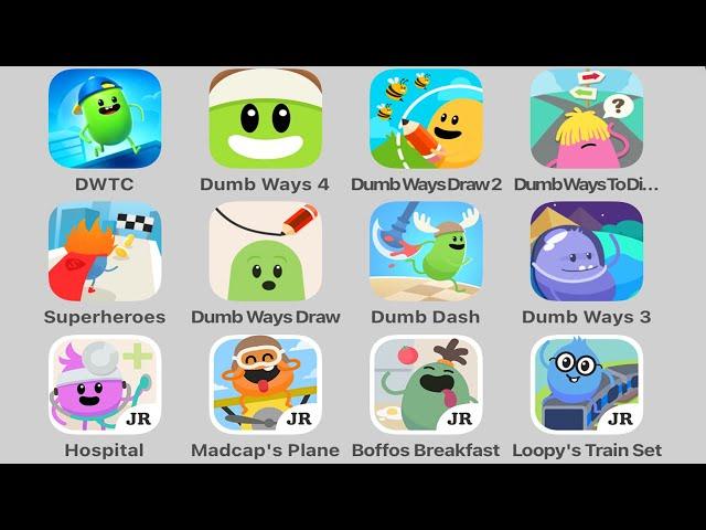 All Dumb Ways to Die (iOS / Android) 14 Games: Dumb Ways to Die 1 - Dumb Ways to Climb (DWTC)