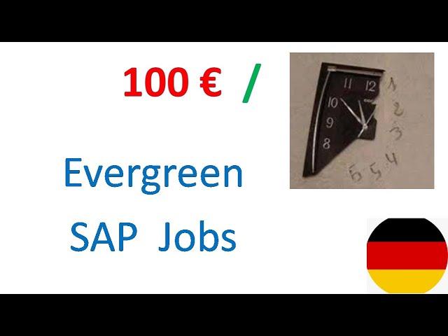 Popular websites to find  SAP Jobs in Germany (How to get SAP jobs in Germany) Demo explanation