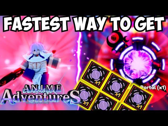 How To Get Secret Portals FAST In Anime Adventures Update 19