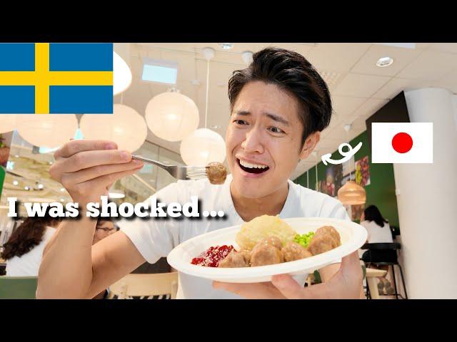 Japanese guy visits Sweden for the first time