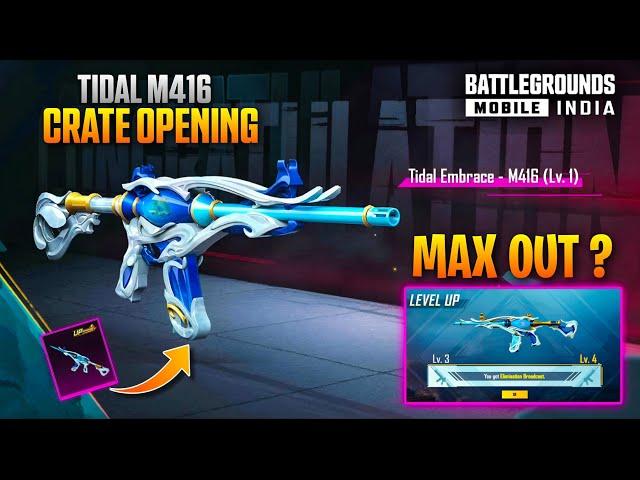 Tidal Embrace M416 Crate Opening | New Ultimate Set Spin | Kumari Gamer