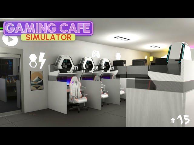 Gaming Cafe Simulator #15  High End Gaming Ecke #angezockt #deutsch