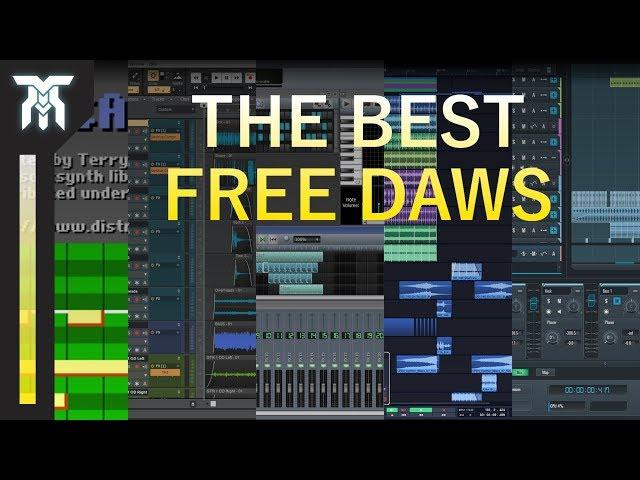 Best Free DAWs for Music & Sound Design (Best Available in 2018!)