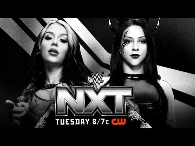 NXT || Stephanie Vaquer Vs Cora Jade ||