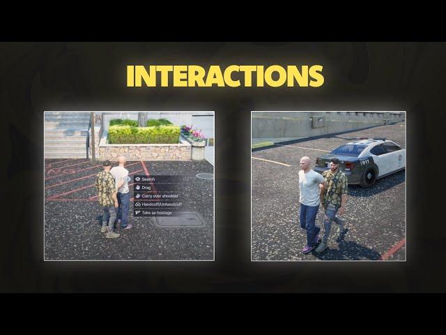 [ESX/QB] FIVEM ADVANCED INTERACTIONS | PAID