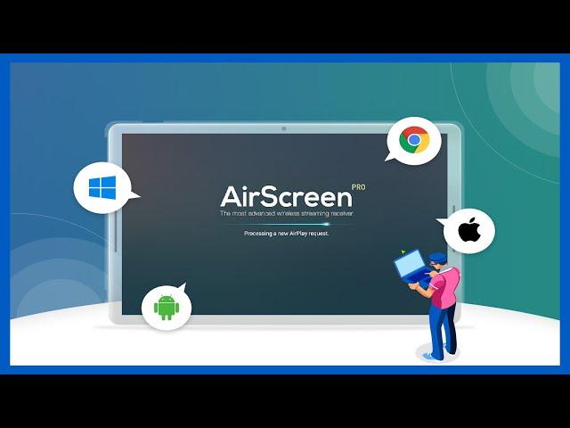  AirScreen | Receptor de transmisión Multimedia (Airplay - Cast - Miracast - DLNA)