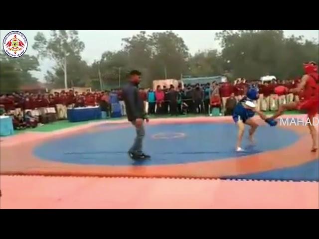 School Player Deepak Siyag | Wushu | National Tournament | Mahadev School