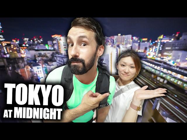 Exploring Tokyo Empty After Midnight