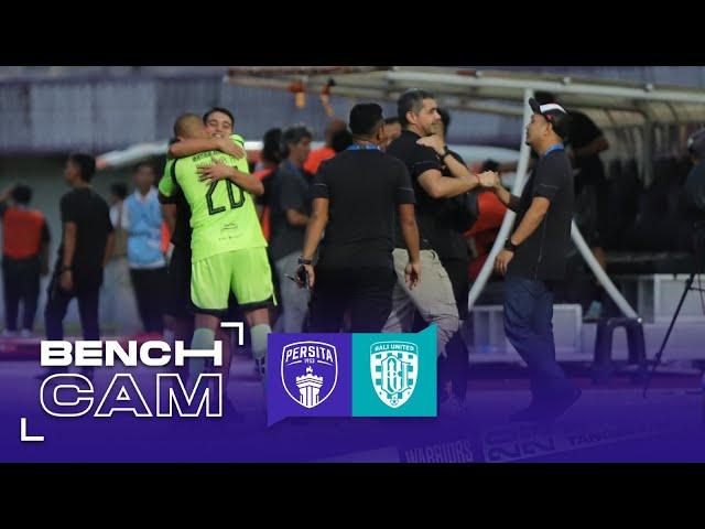 BENCH CAM | PERSITA VS BALI UNITED