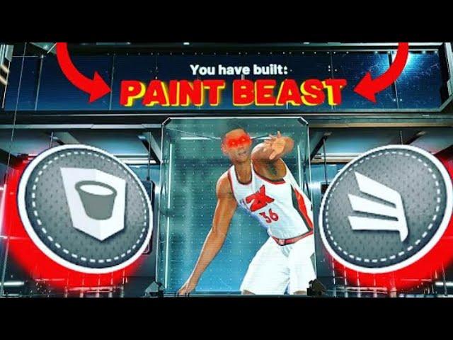 The Best Paint Beast Build On NBA 2K23 CURRENT GEN BEST Badges (Must Watch)