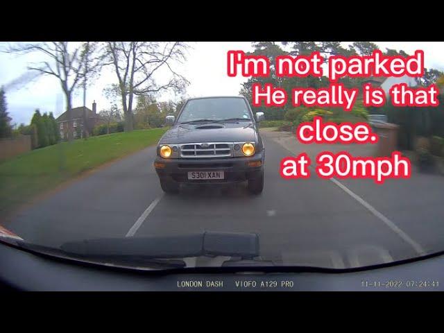 Bad UK Driving Vol 124,  I'm surrounded by idiots.