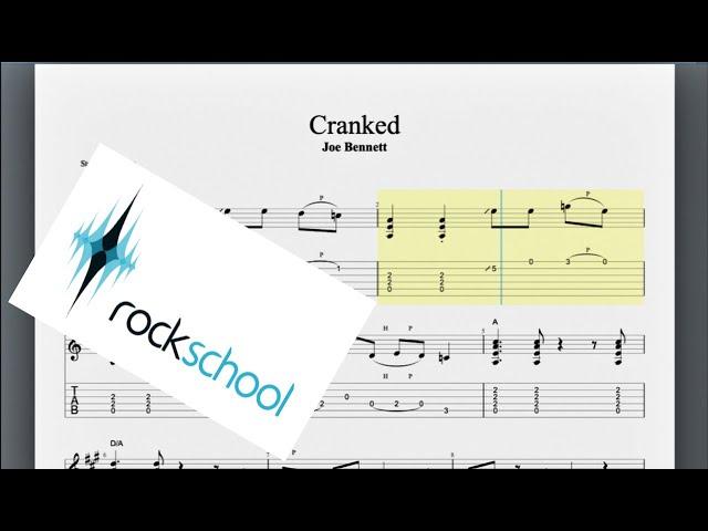 Cranked Rockschool Grade 2 Guitar