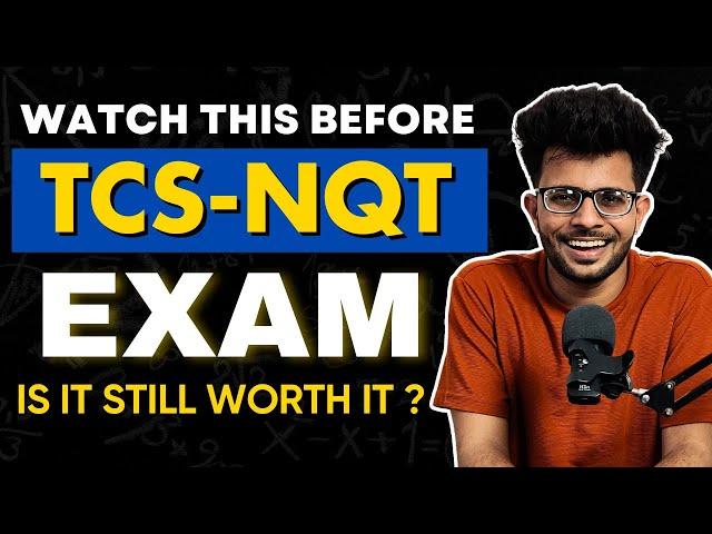 Don't Give TCS NQT Exam Before Watching this  | TCS NQT 2024