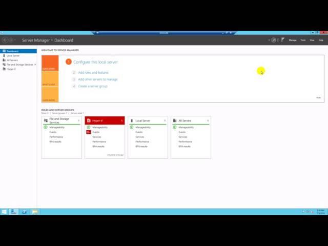 Convert physical machines running Windows Server 2012 to virtual machines