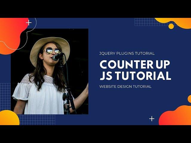 How to use Counter up JS in your website | jQuery Plugins Tutorial