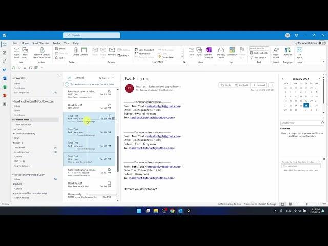 How To Delete All Emails From One Sender In Outlook