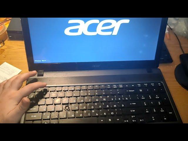 Как загрузится с флешки на ноутбуках и компах acer?