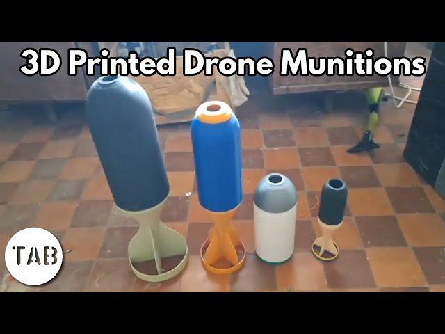 Evolution of 3D Printed Drone Munitions