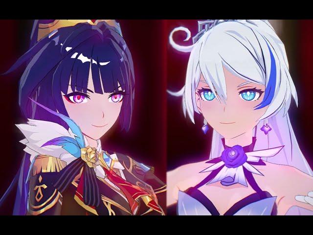 【Honkai Impact 3 MMD／4K／60FPS】Kiana Kaslana × Raiden Mei【されば君、かなし】