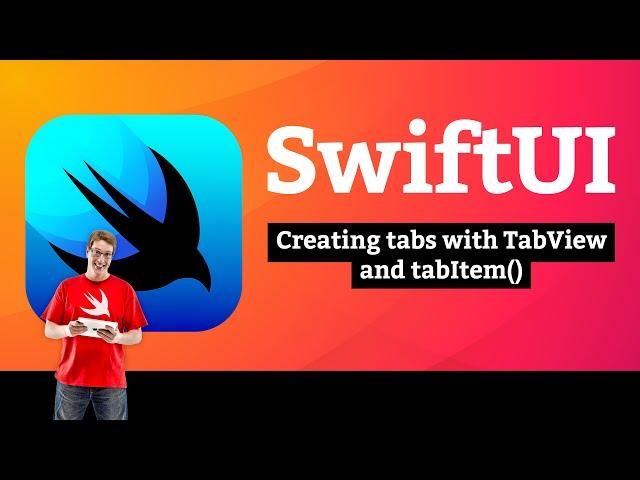 iOS 15: Creating tabs with TabView and tabItem() – Hot Prospects SwiftUI Tutorial 2/18