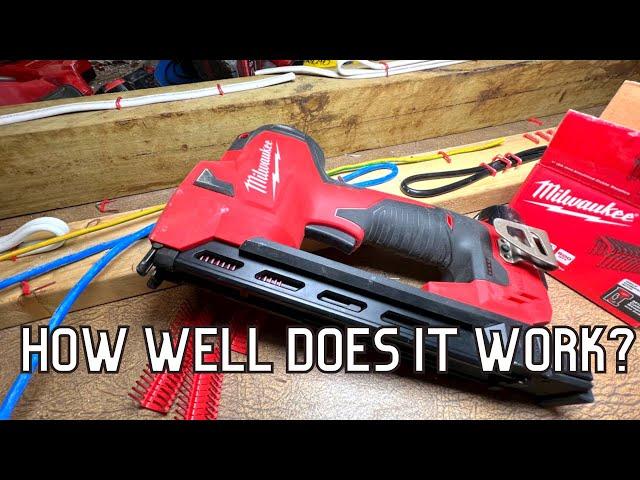 milwaukee m12 cable stapler review with 2.5mm, 4mm, 6mm, rg6, cat6, earth