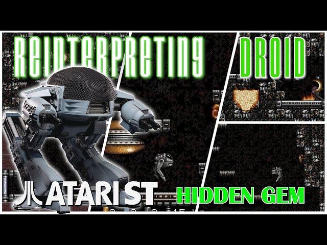 Reinterpreting DROID - Enhancing the classic platorm shooter for the Atari STe