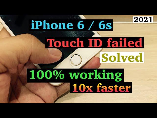 iPhone 6s Touch ID failed solution ( @iphonepe5554 )