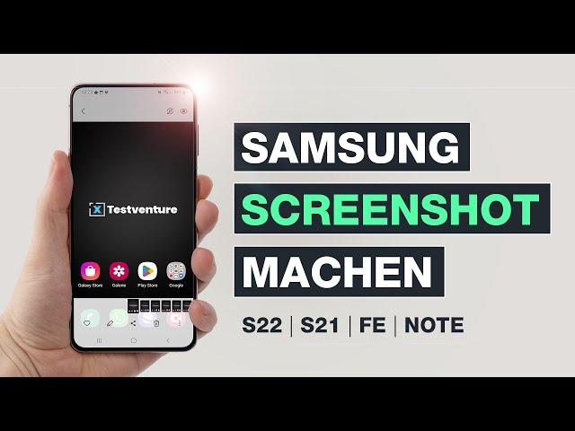 Samsung Screenshot machen | Tutorial - Testventure