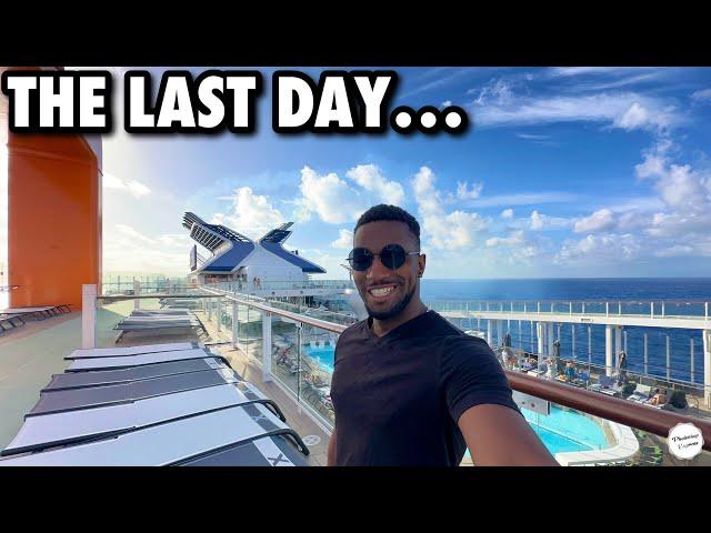 LAST DAY ON THE WORLD’S NEWEST CRUISE SHIP ($1.8 BILLON)