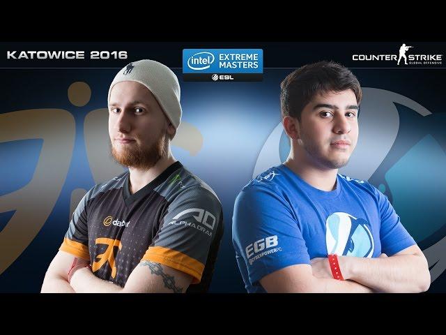 CS:GO - Fnatic vs. Luminosity [Overpass] Map 1 - IEM Katowice 2016 - Grand Final