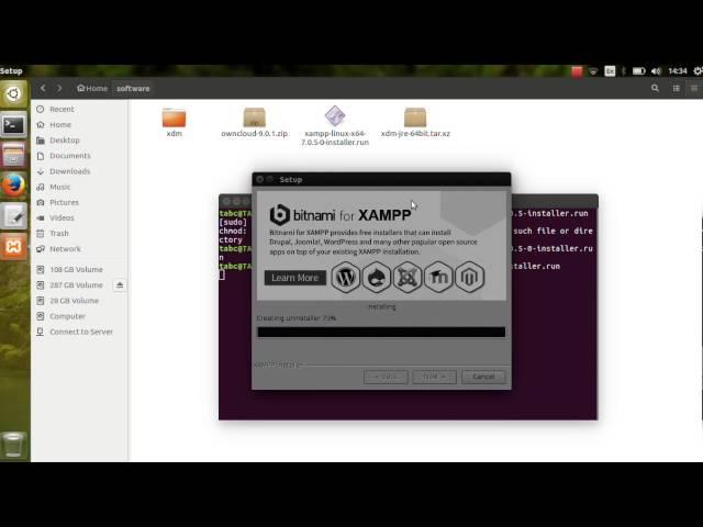 Install XAMPP / LAMPP in Linux Ubuntu 16.04