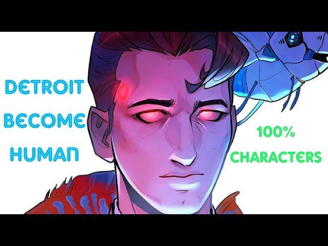 Detroit Become Human Все1️⃣1️⃣1️⃣Персонажи Игры️All Characters of the Game ️