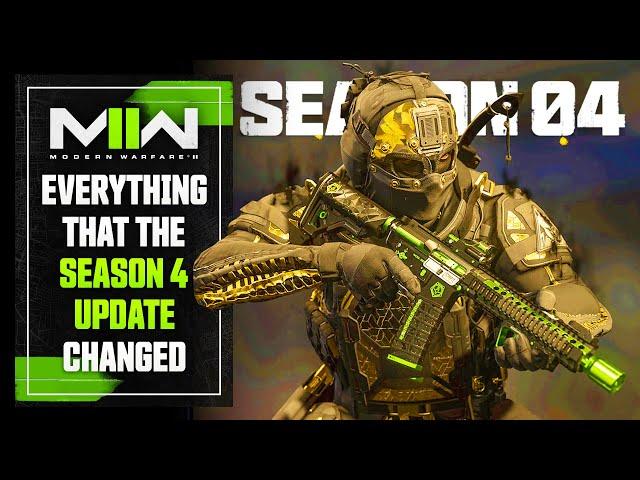 Modern Warfare 2: The SEASON 4 UPDATE Changed These 82 Things (MW2 Update 1.20 Patch Notes)