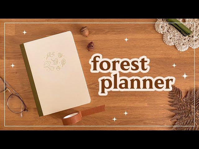 Forest Planner Launch | B6 tomoe river paper planner