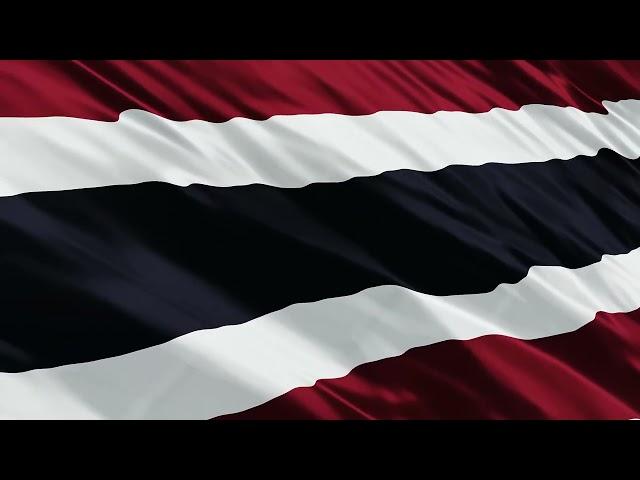 Thailand 3D flag waving 4K animation free download