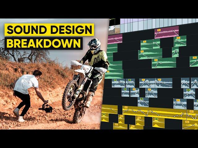 SOUND DESIGN For FILMMAKING! | Breakdown Of Epic Motocross Commercial