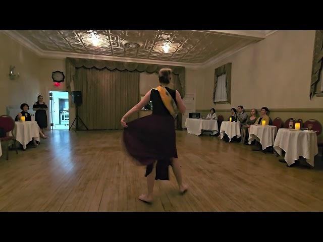 Luis Lopez and Irina Isenko -  Argentinian folk dance Zamba. Ottawa, ON, Canada. 04-March-2023