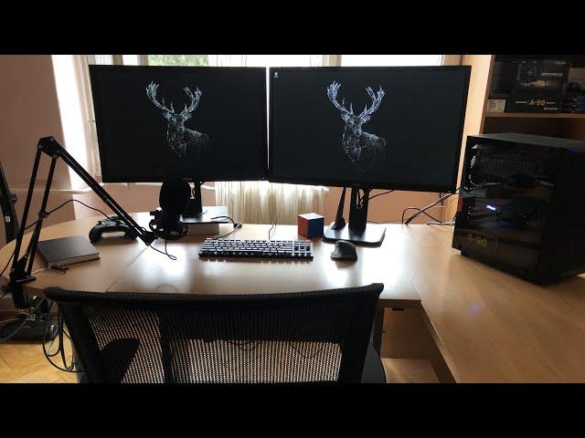 2022 Minimalist Desk Setup Tour for Developers: Dual Monitor and Must-Have Accessories