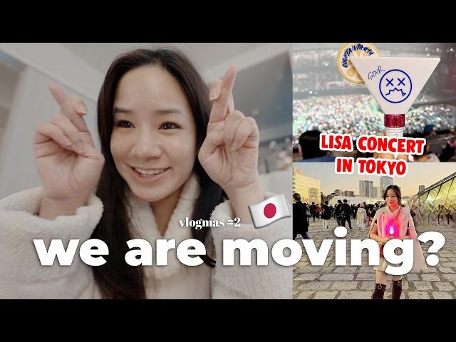 WE APPLIED FOR A NEW APARTMENT! | Going to a Lisa Concert - Life in Japan  Vlogmas #2