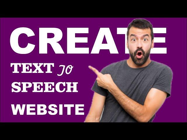 Create A Text To Speech Website - Best Text To Speech Software (speech to text website software)