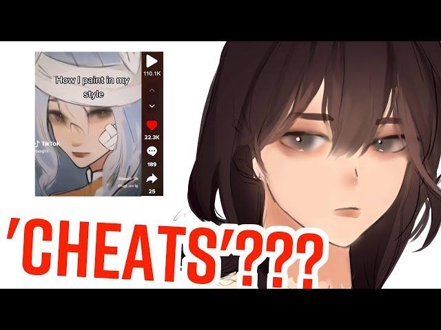 ROASTING TIKTOK ART TUTORIALS 8