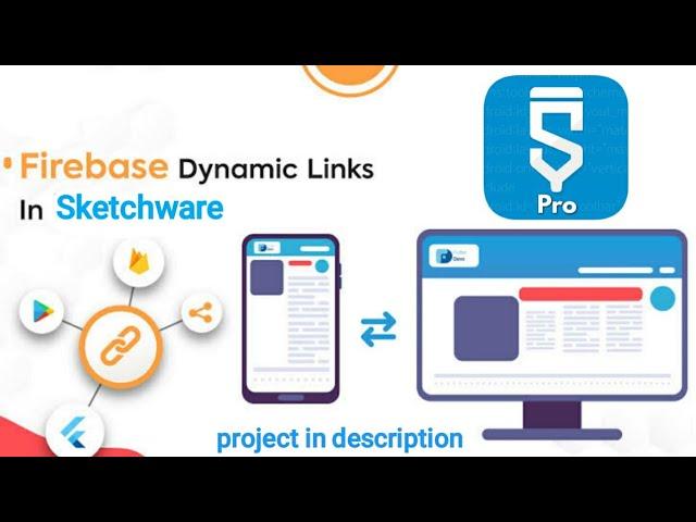 Firebase Dynamic Link In Sketchware || sketchware projects share ||@sketchgit