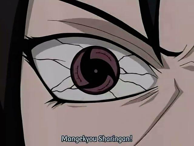 Itachi saying mangekyou sharingan