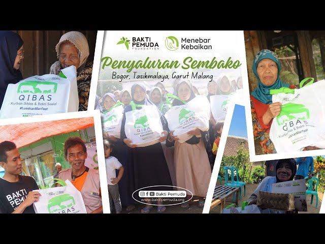 Berbagi Mendatangkan Rezeki Keseluruh Alam | QIBAS 1445H/2024 Berbagi Sembako & Santunan