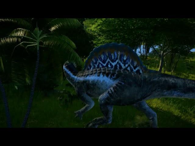 Indoraptor VS Spinosaurus in Jurassic World - Evolution