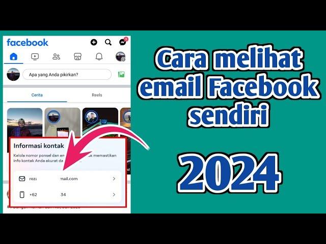 Cara melihat Email Fb sendiri terbaru 2024