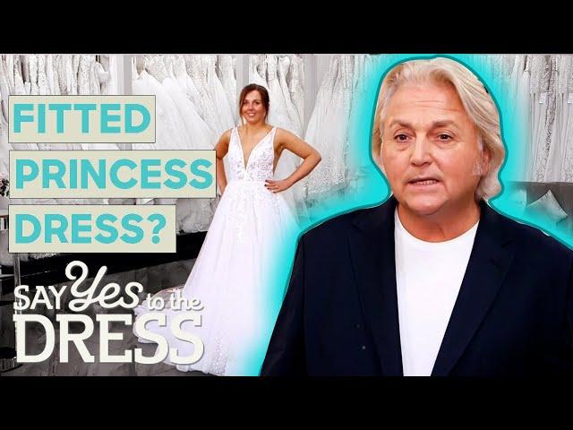 Can Princess Dress Bride Consider A Fitted Dress? | Say Yes To The Dress: UK