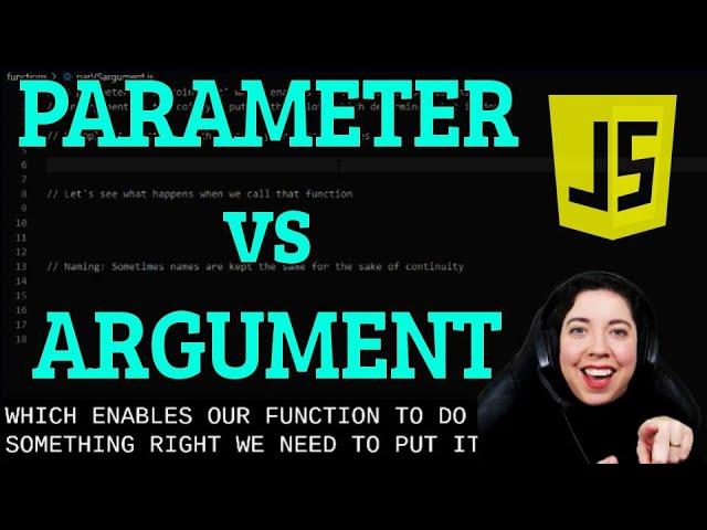 Parameter vs Argument for Beginners | JavaScript Concepts Explained