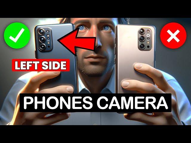 Why do ALL PHONES have the CAMERA on the LEFT?