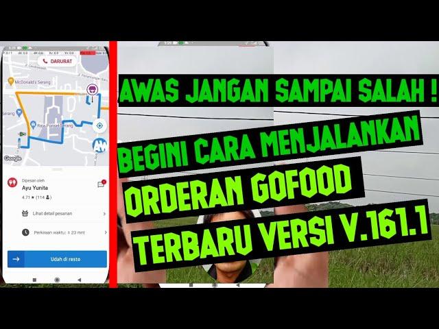 Gojek gacor ! Cara Menjalankan Orderan Gofood Gojek terbaru